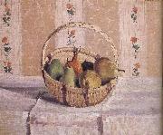 Camille Pissarro, basket of apples and pears